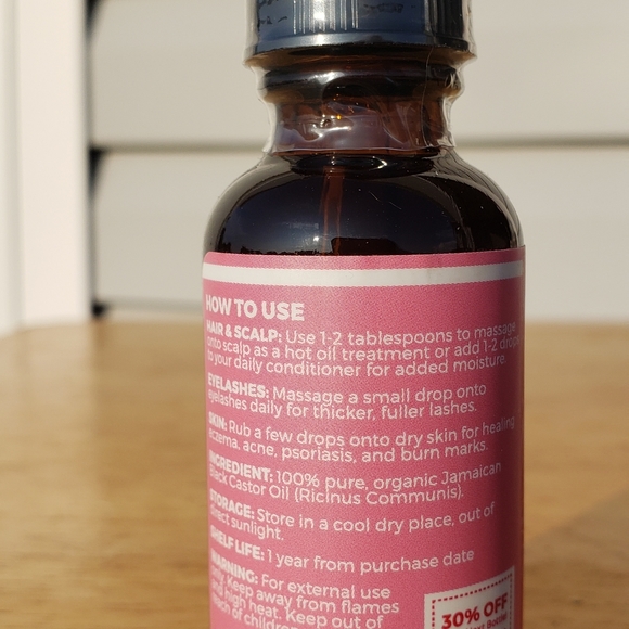 Jamaican Black Castor Oil - Picture 2 of 2